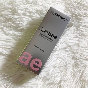 Toy Factory OatBae Hyaluronic Oat Milk Oil Makeup Remover 100ML Brand New
